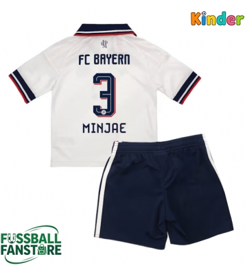 Bayern Munich Kim Min-jae #3 Replik Auswärtstrikot Kinder 2026-27 Kurzarm (+ Kurze Hosen)